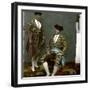 Seville (Spain), the Matador Carra Ancha-Leon, Levy et Fils-Framed Photographic Print