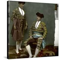 Seville (Spain), the Matador Carra Ancha-Leon, Levy et Fils-Stretched Canvas