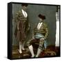 Seville (Spain), the Matador Carra Ancha-Leon, Levy et Fils-Framed Stretched Canvas