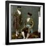 Seville (Spain), the Matador Carra Ancha-Leon, Levy et Fils-Framed Photographic Print