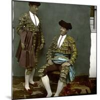 Seville (Spain), the Matador Carra Ancha-Leon, Levy et Fils-Mounted Photographic Print