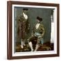 Seville (Spain), the Matador Carra Ancha-Leon, Levy et Fils-Framed Photographic Print