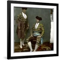 Seville (Spain), the Matador Carra Ancha-Leon, Levy et Fils-Framed Photographic Print