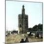 Seville (Spain), the Tower of Gold-Leon, Levy et Fils-Mounted Photographic Print