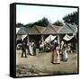 Seville (Spain), Vendors Selling Fried Foods at the Fair-Leon, Levy et Fils-Framed Stretched Canvas