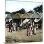 Seville (Spain), Vendors Selling Fried Foods at the Fair-Leon, Levy et Fils-Mounted Photographic Print