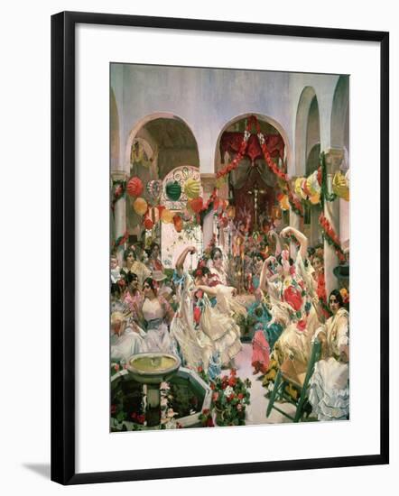 Seville-Joaquín Sorolla y Bastida-Framed Giclee Print