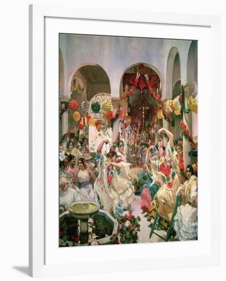 Seville-Joaquín Sorolla y Bastida-Framed Giclee Print