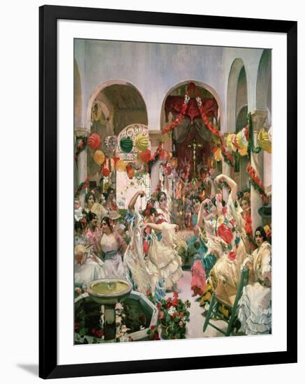 Seville-Joaquín Sorolla y Bastida-Framed Giclee Print