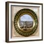 Sevres Plate Depicting the Arrival of the Sword of Frederick II the Great-null-Framed Giclee Print