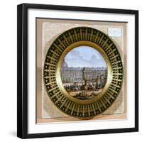 Sevres Plate Depicting the Arrival of the Sword of Frederick II the Great-null-Framed Giclee Print