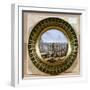 Sevres Plate Depicting the Arrival of the Sword of Frederick II the Great-null-Framed Giclee Print