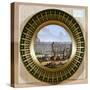 Sevres Plate Depicting the Arrival of the Sword of Frederick II the Great-null-Stretched Canvas