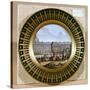 Sevres Plate Depicting the Arrival of the Sword of Frederick II the Great-null-Stretched Canvas