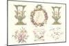 Sevres Porcelain and Motifs-null-Mounted Art Print