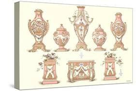 Sevres Porcelain Urns-null-Stretched Canvas