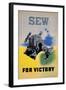 Sew for Victory-null-Framed Giclee Print