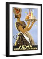 “Sewa” Tafelwasser-Limonaden-null-Framed Giclee Print