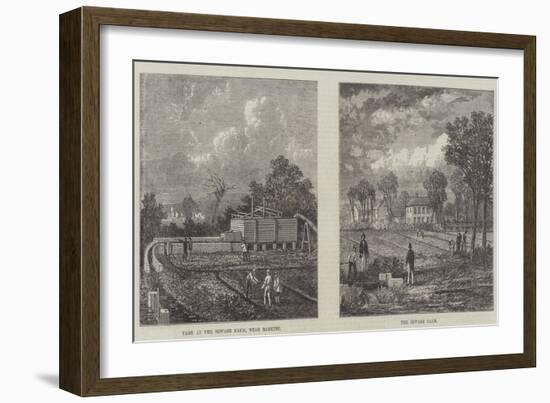 Sewage Farm-null-Framed Giclee Print