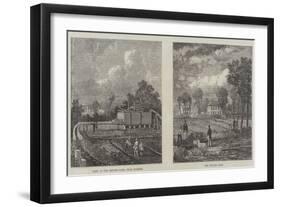 Sewage Farm-null-Framed Giclee Print