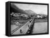 Seward, AK, 1913-Asahel Curtis-Framed Stretched Canvas