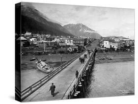 Seward, AK, 1913-Asahel Curtis-Stretched Canvas