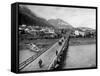 Seward, AK, 1913-Asahel Curtis-Framed Stretched Canvas