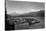 Seward, Alaska - Panoramic View of Town and Harbor-Lantern Press-Stretched Canvas