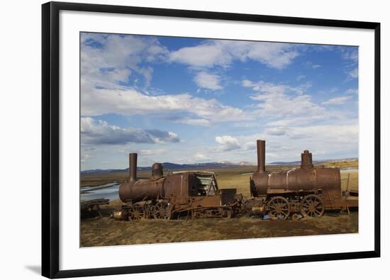 Seward Peninsula, Alaska, Train to Nowhere-Ken Archer-Framed Photographic Print