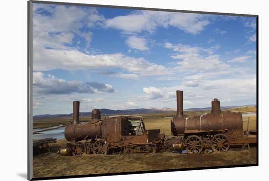 Seward Peninsula, Alaska, Train to Nowhere-Ken Archer-Mounted Photographic Print