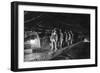 Sewer Cleaners in the Main Sewer, Paris, 1931-Ernest Flammarion-Framed Premium Giclee Print