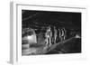 Sewer Cleaners in the Main Sewer, Paris, 1931-Ernest Flammarion-Framed Premium Giclee Print