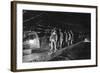 Sewer Cleaners in the Main Sewer, Paris, 1931-Ernest Flammarion-Framed Giclee Print