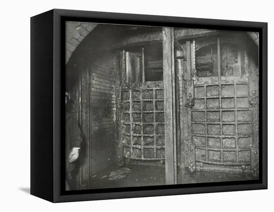 Sewer Sluice Gates, London, 1939-null-Framed Stretched Canvas