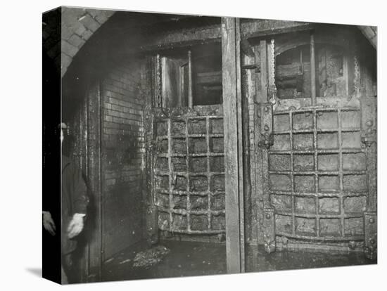 Sewer Sluice Gates, London, 1939-null-Stretched Canvas