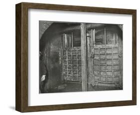 Sewer Sluice Gates, London, 1939-null-Framed Photographic Print