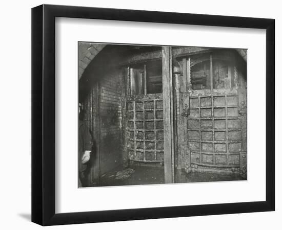 Sewer Sluice Gates, London, 1939-null-Framed Photographic Print