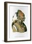 Sewessissing, Chief of the Iowa Indians (North American Plains Indian), 1837-null-Framed Giclee Print