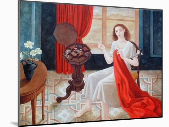 Sewing, 1994-Patricia O'Brien-Mounted Giclee Print