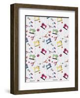 Sewing 1-Fiona Stokes-Gilbert-Framed Giclee Print