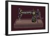 Sewing Machine in Purple-Ikuko Kowada-Framed Giclee Print