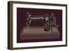 Sewing Machine in Purple-Ikuko Kowada-Framed Giclee Print