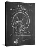 Sewing Machine Patent 1846-null-Stretched Canvas