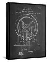 Sewing Machine Patent 1846-null-Framed Stretched Canvas