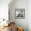 Sewing Room in a Large Shoe Factory, Syracuse, New York, USA, Early 20th Century-null-Framed Premium Photographic Print displayed on a wall