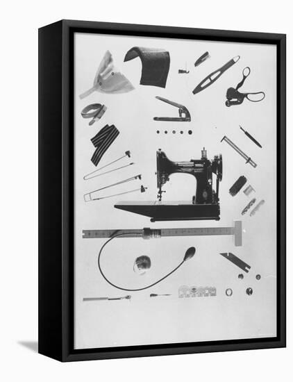 Sewing Tools-Al Fenn-Framed Stretched Canvas