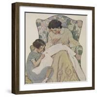 Sewing-Jessie Willcox-Smith-Framed Giclee Print