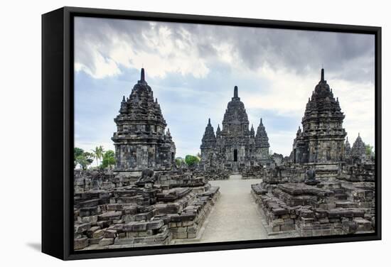 Sewu Temple Near Prambanan, Java, Indonesia, Southeast Asia, Asia-Alex Robinson-Framed Stretched Canvas