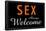 Sex Always Welcome-null-Framed Poster