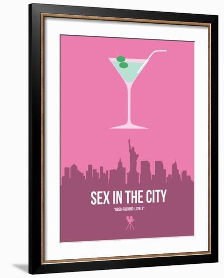 Sex and the City-David Brodsky-Framed Art Print